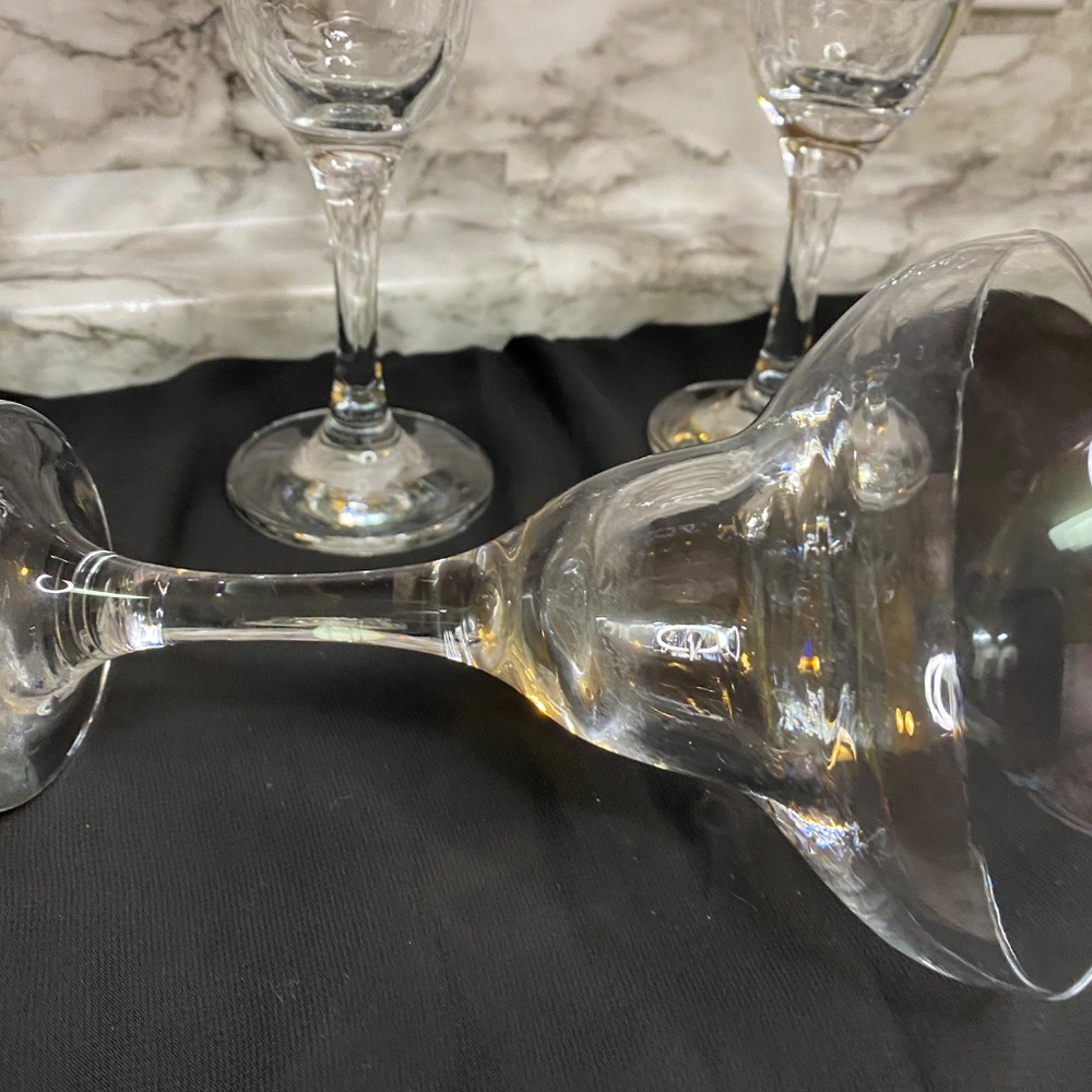 * Princess House Heritage Margarita Glass  Set Of 4 party set - Picture 4 of 5
